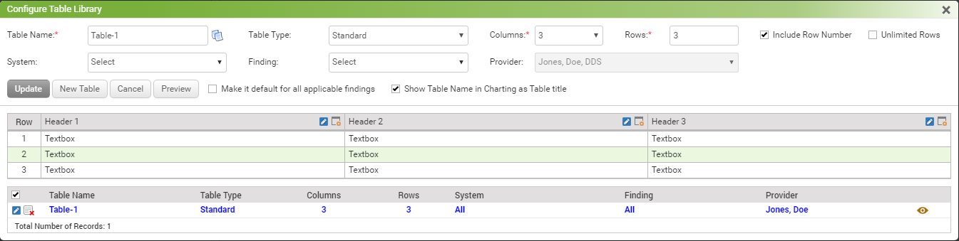 configuring-table-library